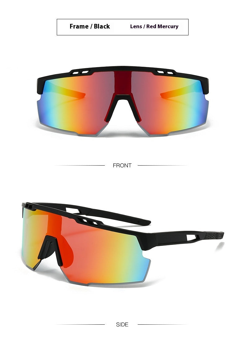Black frame red mercury Apex Polarized Performance Sunglasses