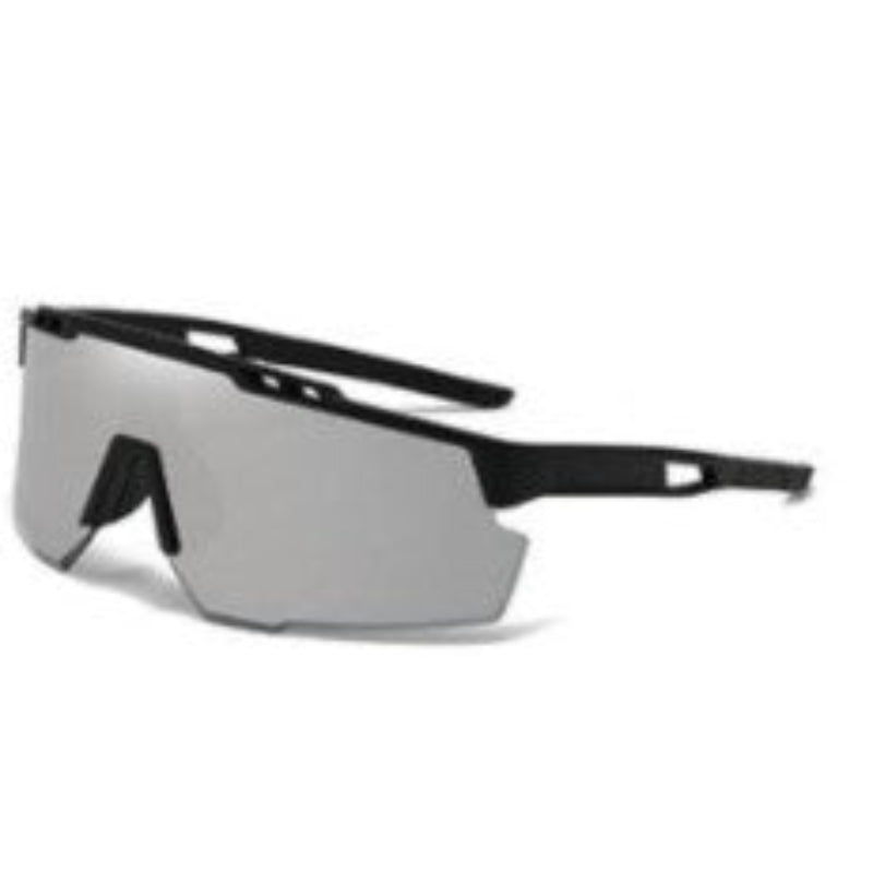 Black frame white Mercury Apex Polarized Performance Sunglasses