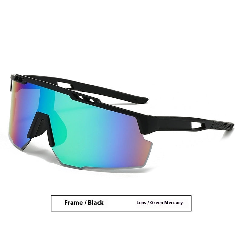 Black frame green Mercury Apex Polarized Performance Sunglasses